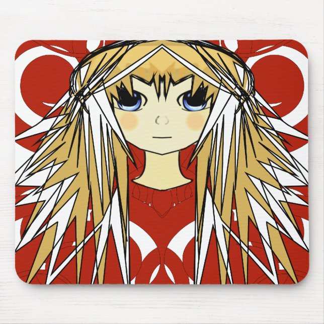 Tapis De Souris Anime Girls (Devant)