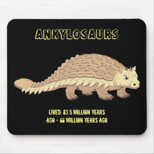 Tapis De Souris Ankylosaurus Dinosaur