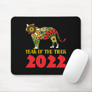 Tapis De Souris Année chinoise du tigre 2022