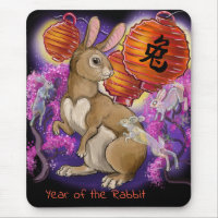 Année chinoise du zodiaque du lapin