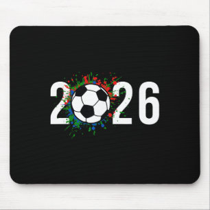Tapis De Souris Année de jeu de football 2026 Joueurs Entraîneurs