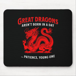 Tapis De Souris Année du Dragon - Inspirant Zodiaque Chinois
