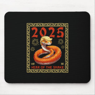 Tapis De Souris Année Du Serpent Trump 2025