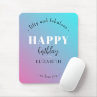 Anniversaire Design minimaliste aux couleurs paste