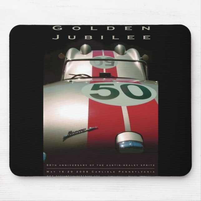Tapis De Souris Anniversaire Mousepad de jubilé cinquantième de (Devant)