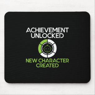 Tapis De Souris Annonce de grossesse Nouveaux parents Personnage m
