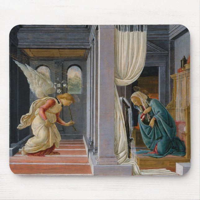 Tapis De Souris Annonciation de Sandro Botticelli (Devant)