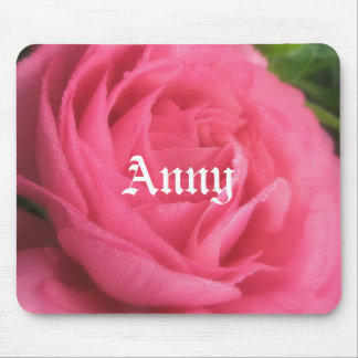 Tapis de souris Anny Blush Rose Fleurie pour Fille