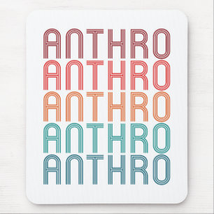 Tapis De Souris Anthro Répétition Anthropologie Anthropologue
