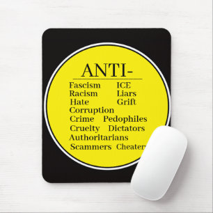 Tapis de souris anti-adhésif