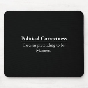 Tapis De Souris Anti-Correction Politique T Chemise Liberté d'expr
