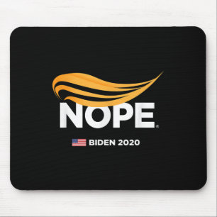 Tapis De Souris Anti-Trump, Biden 2020, Trump Nope, Trump No,