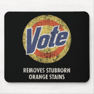 Tapis De Souris Anti-Trump Vote Detergent Fun Vintage