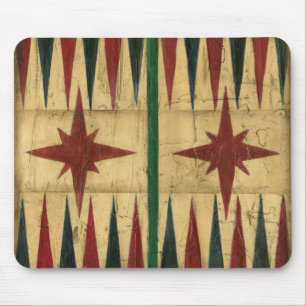 Tapis De Souris Antique Backgammon Game Board par Ethan Harper
