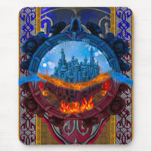 Tapis De Souris Antique Enchanted Imaginaire Fairytale Livre I