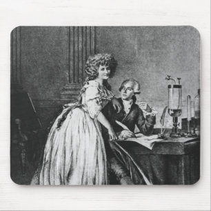 Tapis De Souris Antoine Laurent Lavoisier et son épouse
