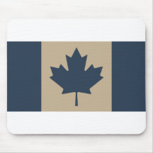 (AOP) Marine/Tan du drapeau canadien -