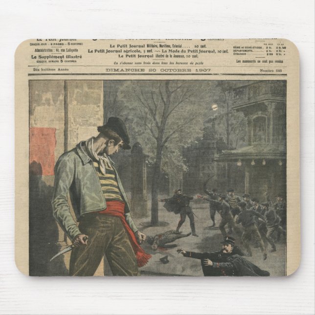 Tapis De Souris Apache est une gêne pour Paris (Devant)