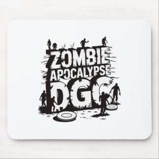 Tapis De Souris Apocalypse Zombie Dgc Drôle de Golf Zombie Amateur