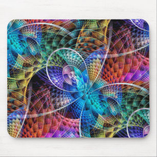 Tapis De Souris Apophyse Abstraite Fractale X