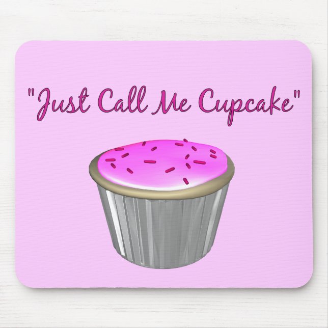 Tapis De Souris Appelez-juste moi petit gâteau Mousepad (Devant)