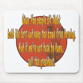 Tapis De Souris Appelez le président