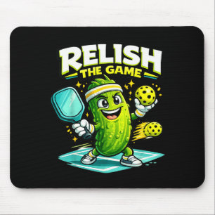 Tapis De Souris Appréciez le jeu drôle pickleball joueur de pickle
