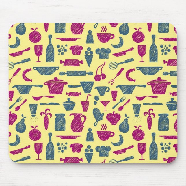 Tapis De Souris Approvisionnements de cuisine (Devant)