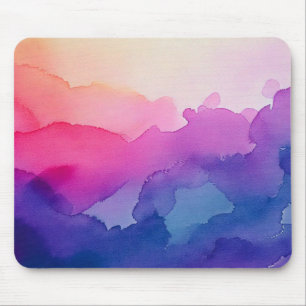 Tapis De Souris Aquarelle Abstraite texture Pad de la souris
