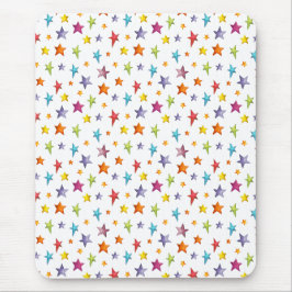 Tapis De Souris Aquarelle couleur étoiles débardeur