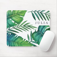 Aquarelle Feuille Tropicale personnalisée