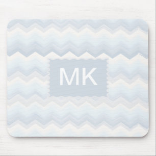 Tapis De Souris Aquarelle Ocean Shades Chevron
