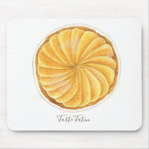 Tapis De Souris Aquarelle Tarte Tatin