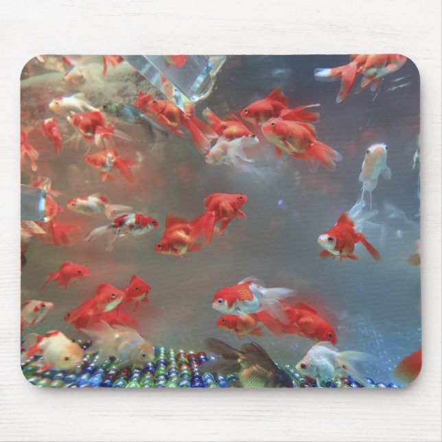 Tapis De Souris Aquarium Poisson de marbre (Devant)