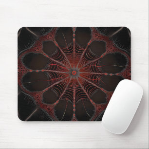 Tapis De Souris Araignée de Redback Fractal Art,