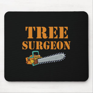 Tapis De Souris Arboriste Élagueur Bûcheron Élagueur Arbre