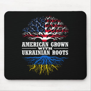 Tapis De Souris Arbre Américain Cultivé Avec Des Racines Ukrainien