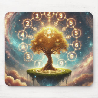 Tapis De Souris Arbre céleste de la vie