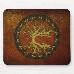 Tapis De Souris Arbre Celtique de Vie [Yggdrasil][Ancien]