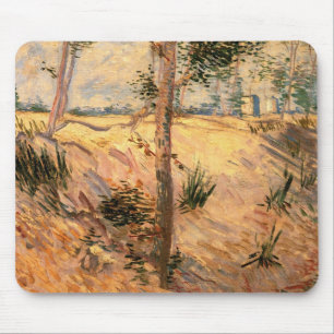Tapis De Souris Arbre dans un champ un jour ensoleillé par Vincent