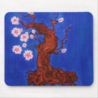 Tapis De Souris Arbre de fleurs de cerisier