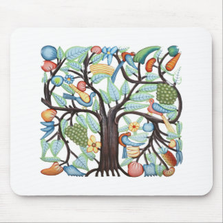 Tapis De Souris Arbre de la vie - pastel