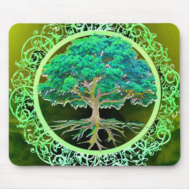 Tapis De Souris Arbre de santé de la vie (Devant)