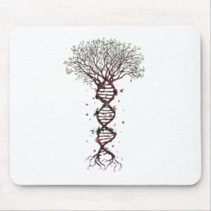 Tapis De Souris Arbre de vie génétique de l'ADN Environnement de