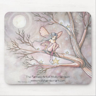 Tapis de souris 'Arbre d'étoiles' par Molly Harris