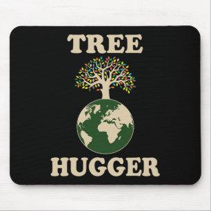 Tapis De Souris Arbre Hugger Vintage Retro Nature De l'environneme