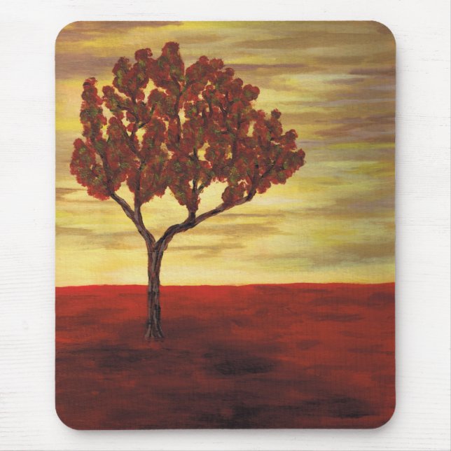Tapis De Souris Arbre rouge (Devant)