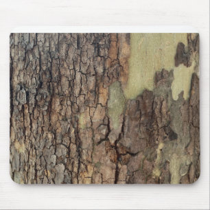 Tapis De Souris Arbres de forêt rustiques