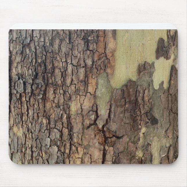 Tapis De Souris Arbres de forêt rustiques (Devant)
