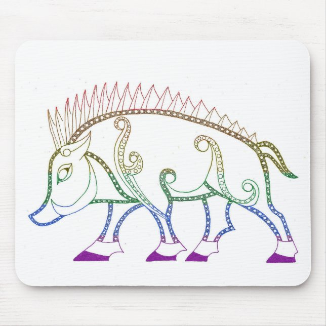 Tapis De Souris Arc-en-ciel (Devant)